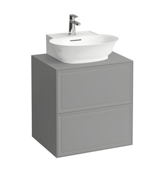 Изображение товара Тумба под раковину Laufen The New Classic 57.5 х 45.5 х 60 см подвесная серый