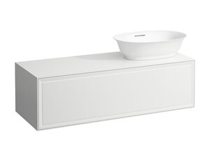 Изображение товара Тумба под раковину Laufen New Classic белая глянцевая, подвесная, 117.5х45.5х34.5 см