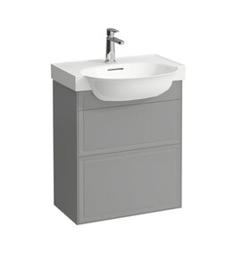 Изображение товара Тумба под раковину Laufen The New Classic 57.5x31.5x67.5 см, подвесная, серый