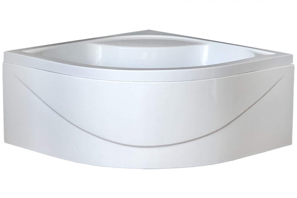 Изображение товара Душевой уголок Royal Bath RB90BK-T 90х90 см четверть круга прозрачное стекло