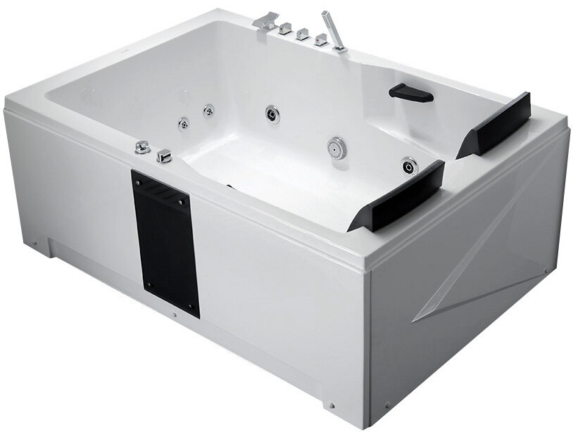 Изображение товара Акриловая ванна Gemy G9061 B L/R 181x121 см гидромассаж с подсветкой