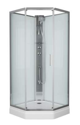 Изображение товара Душевой уголок Bravat Waterfall BC090.6100A, 90 x 90 x 215 см, двери раздвижные, стекло прозрачное, хром Изображение товара Душевой уголок Bravat Waterfall BC090.6100A, 90 x 90 x 215 см, двери раздвижные, стекло прозрачное, хром