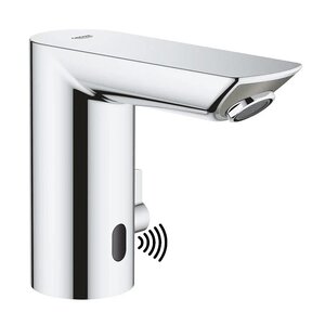 Изображение товара Смеситель для раковины Grohe Bau Cosmopolitan E, 36453000, с инфракрасным управлением, с адаптером, хром