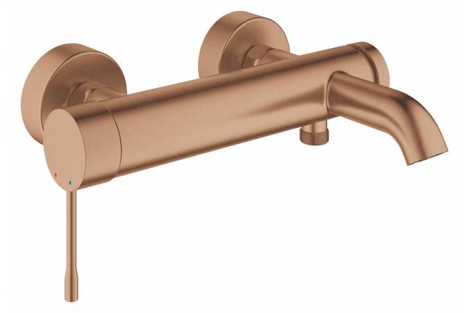 Изображение товара Смеситель для ванны и душа Grohe Essence New, 33624DL1, теплый закат матовый
