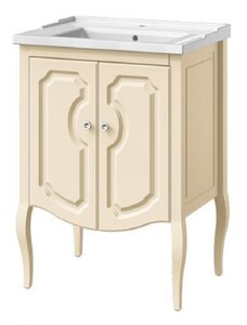 Изображение товара Тумба под раковину Caprigo Aspetto Firenze 60 34110 цвет магнолия МДФ ламинация