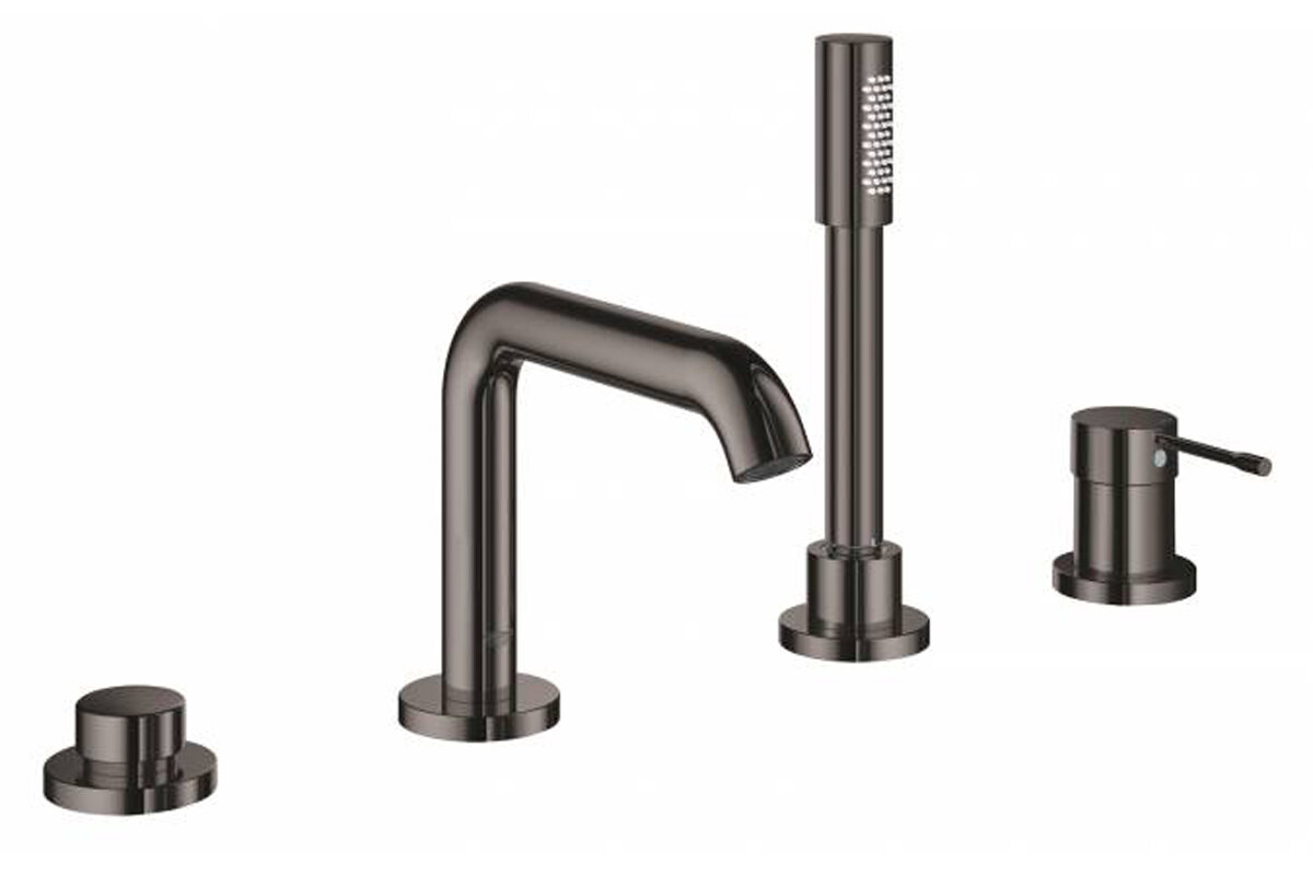 Изображение товара Grohe Essence New Смеситель для ванной и душа 19578A01, темный графит Изображение товара Grohe Essence New Смеситель для ванной и душа 19578A01, темный графит