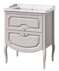 Изображение товара Тумба под раковину Caprigo Aspetto Firenze 70 34116, 2 ящика, цвет TК-667 стоун