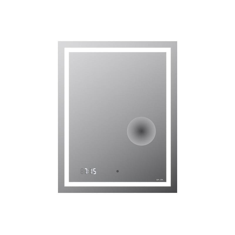 Изображение товара Зеркало Am.Pm Gem 55 с led-подсветкой часами и косметическим зеркалом M91AMOX0553WG Изображение товара Зеркало Am.Pm Gem 55 с led-подсветкой часами и косметическим зеркалом M91AMOX0553WG