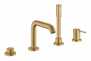 Изображение товара Смеситель для ванны и душа Grohe Essence New, 19578GN1, монтаж на борт ванны, холодный рассвет матовый