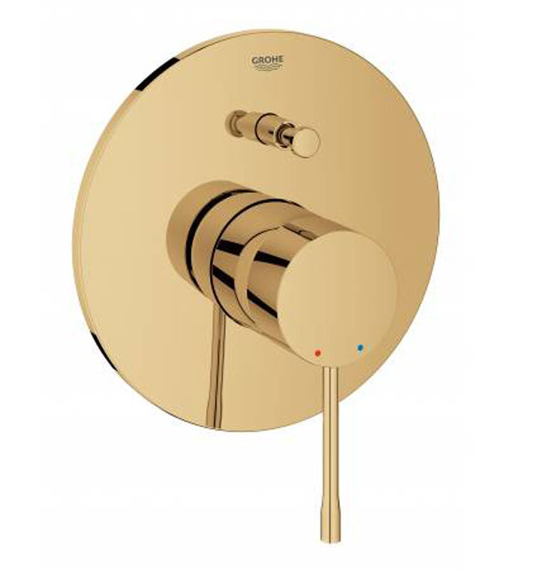 Изображение товара Смеситель для ванны и душа Grohe Essence New 19285GL1 скрытого монтажа холодный рассвет глянец