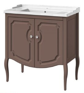 Изображение товара Тумба под раковину Caprigo Aspetto Firenze 80 34112 коричневая