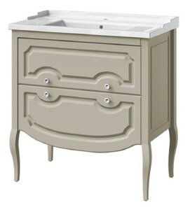 Изображение товара Тумба под раковину Caprigo Aspetto Firenze 80 34117 с 2 ящиками влагостойкий МДФ