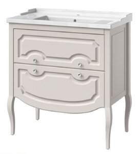 Изображение товара Тумба под раковину Caprigo Aspetto Firenze 80 34117, 2 ящика, цвет TP-812 керамик