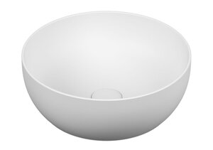 Изображение товара Раковина VitrA Outline 5992B401-0016 накладная цвет - белый матовый 40 х 40 х 14.5 см Изображение товара Раковина VitrA Outline 5992B401-0016 накладная цвет - белый матовый 40 х 40 х 14.5 см