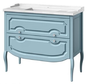 Изображение товара Тумба под раковину Caprigo Aspetto Firenze 100 34115, цвет TP-817 антарктида