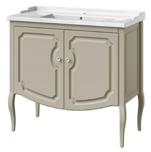 Изображение товара Тумба под раковину Caprigo Aspetto Firenze 90 34113 с раковиной, напольная, влагостойкая, стильная