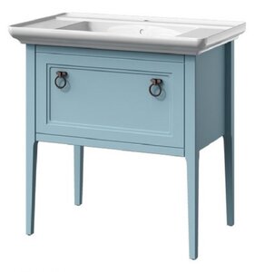 Изображение товара Тумба под раковину Caprigo Aspetto Jersey 34312 85 см, цвет TP-817 антарктида