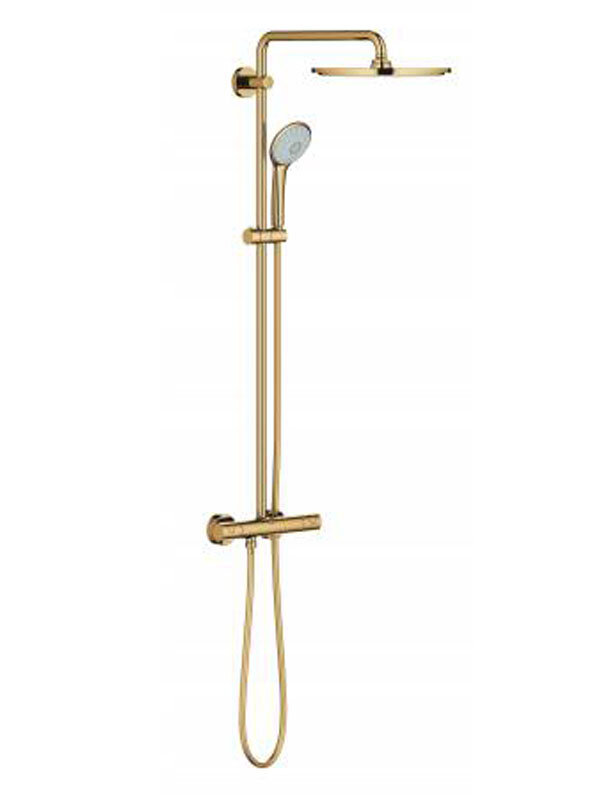 Изображение товара Душевая система с термостатом Grohe Euphoria 310 26075GL0, холодный рассвет глянец