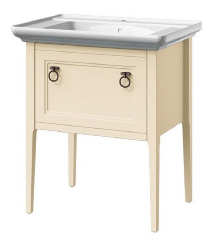 Изображение товара Тумба под раковину Caprigo Aspetto Jersey 75 см бежевый магнолия