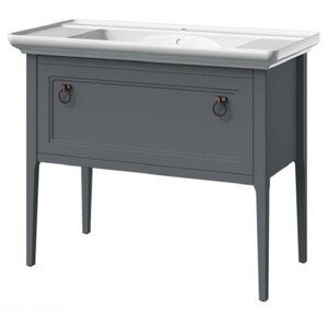 Изображение товара Тумба под раковину Caprigo Aspetto Jersey 34314 105 см, цвет TP-810 графит