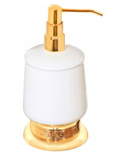 Изображение товара Дозатор настольный Camelos Rychmond G1612K, керамика, золото
