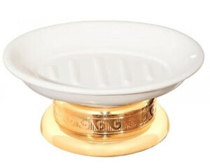 Изображение товара Мыльница настольная Camelos Rychmond G1613KO, керамика, золото