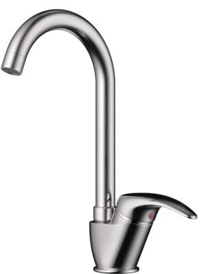 Изображение товара Смеситель Omoikiri Umi BN 4994239 — нержавеющая сталь, высокий излив