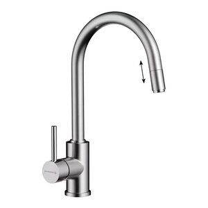 Изображение товара Смеситель для кухни Omoikiri Shinagawa-S-C 4994335, хром