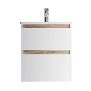 Изображение товара Тумба под раковину Am.Pm X-Joy M85AFHX0552WG, подвесная, 55 см, 2 ящика, белый глянец