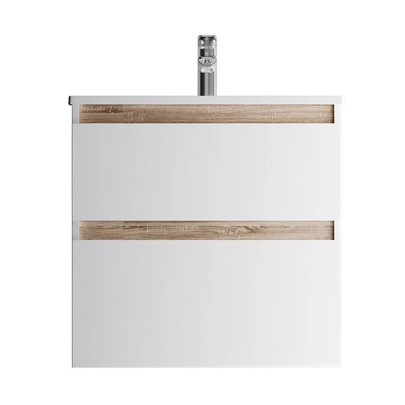 Изображение товара Тумба под раковину Am.Pm X-Joy M85AFHX0652WG, подвесная, 65 см, 2 ящика, белый глянец