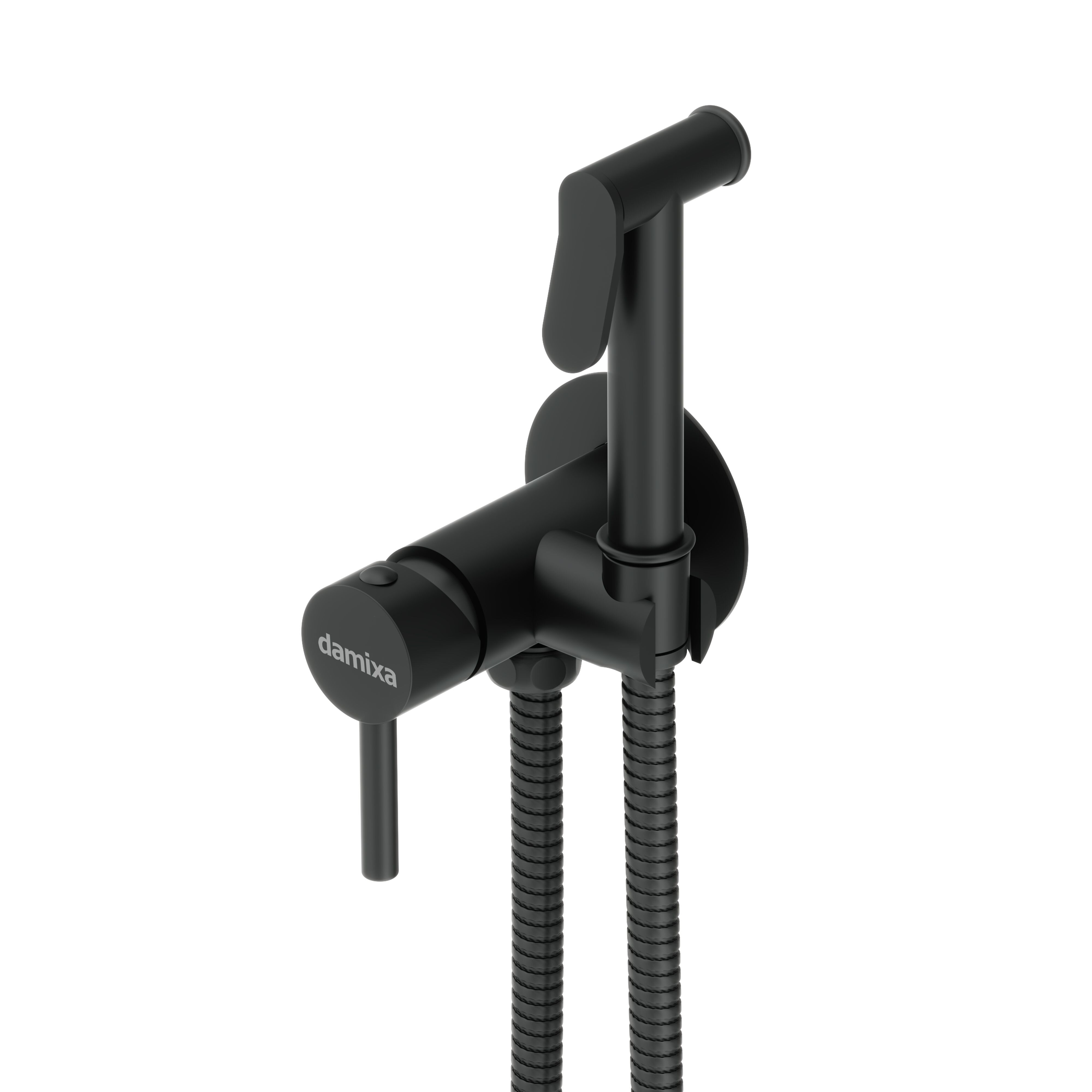 Изображение товара Гигиенический душ Damixa Option с смесителем и черным цветом 217000000