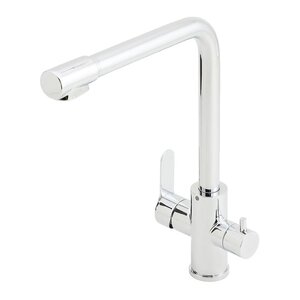 Изображение товара Смеситель Orange Steel M99-008cr для кухонной мойки, с возможностью подачи фильтрованной воды, хром