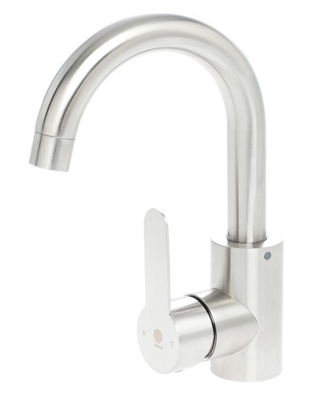 Изображение товара Смеситель Orange Steel M99-011ni никель матовый для раковины