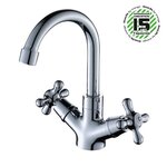 Полимерный смеситель OneLife для раковины, хром, P03-008cr - фото 1