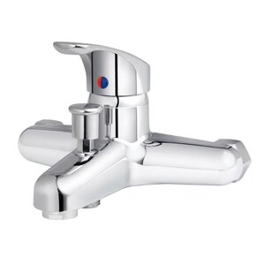 Изображение товара Полимерный смеситель OneLife для ванны и душа, хром, P01-100cr