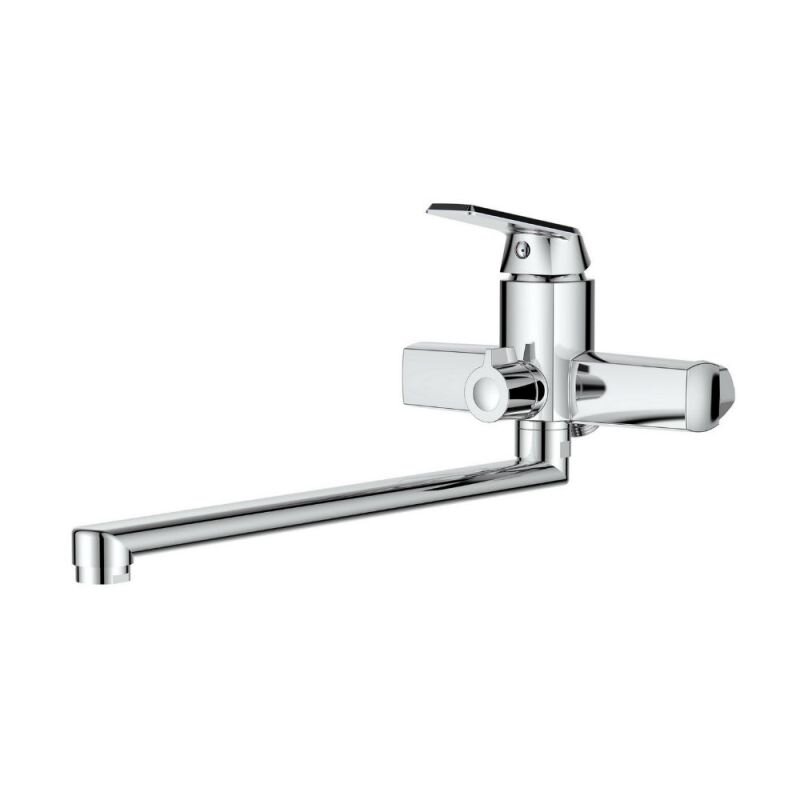 Изображение товара Полимерный смеситель для ванны и душа OneLife P02-211cr хром