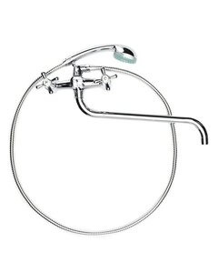 Изображение товара Полимерный смеситель OneLife для ванны и душа, хром, P03-221cr