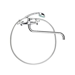 Изображение товара Полимерный смеситель OneLife для ванны и душа, хром, P03-221cr