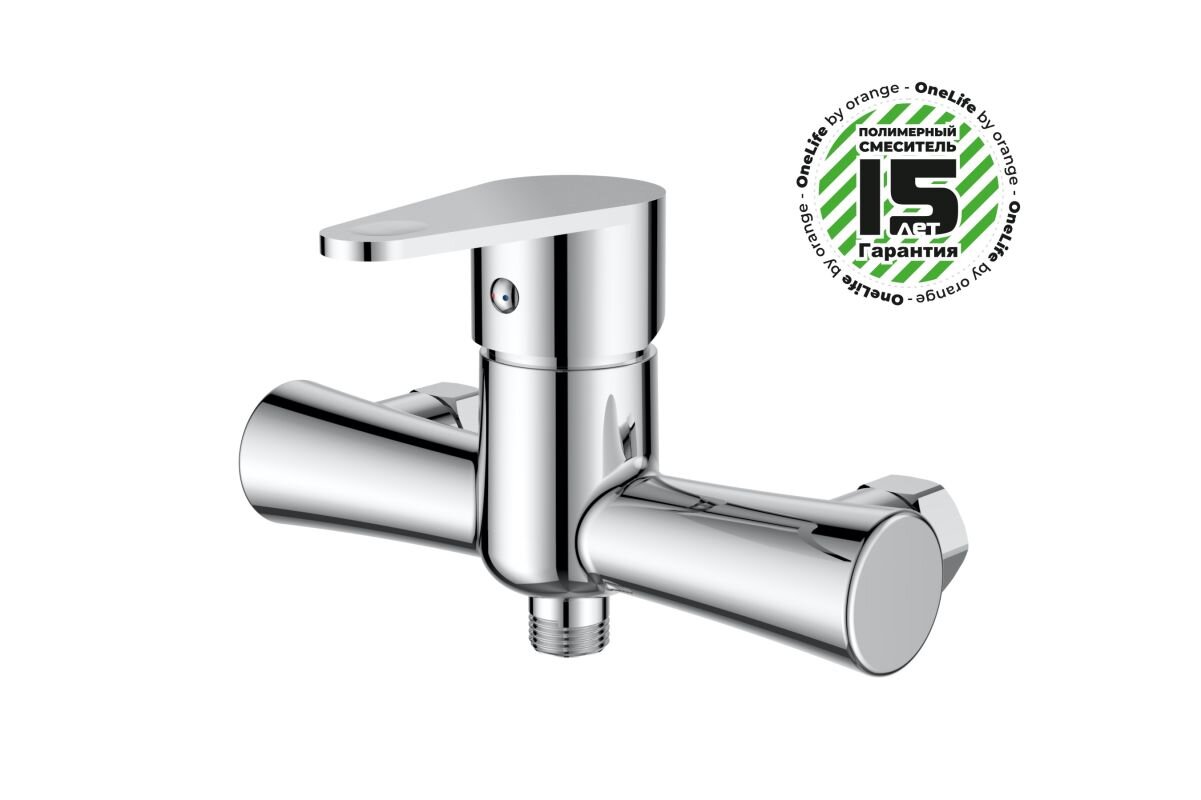 Изображение товара Полимерный смеситель для душа OneLife P05-200cr хром Германия