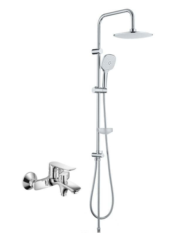 Изображение товара Душевая система Agger Nice A2595000 с верхним дождевым душем и ручным душем