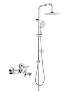 Изображение товара Душевая система Agger Nice A2595000 с фиксированным изливом, хром