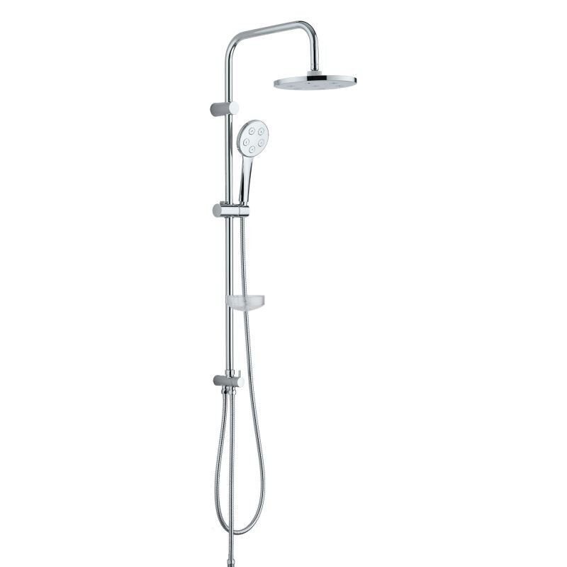 Изображение товара Душевой гарнитур Orange S11cr хром 225 мм верхний и ручной душ с функциями и аксессуарами