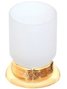 Изображение товара Стакан настольный Camelos Rychmond G1614M, стекло матовое, золото