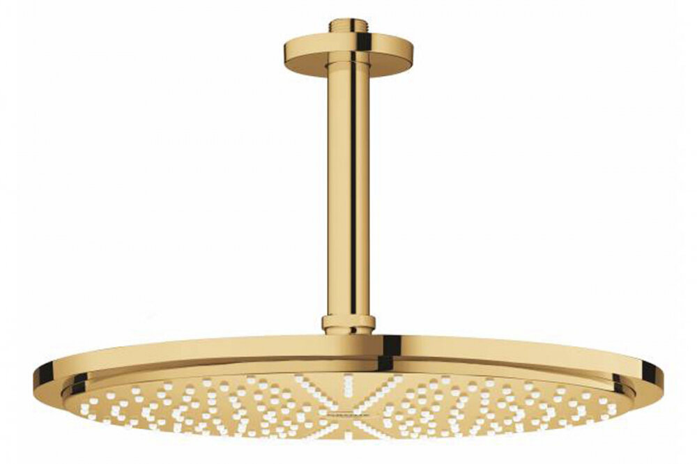 Изображение товара Верхний душ GROHE Rainshower 26067GL0 с потолочным кронштейном, холодный рассвет глянец