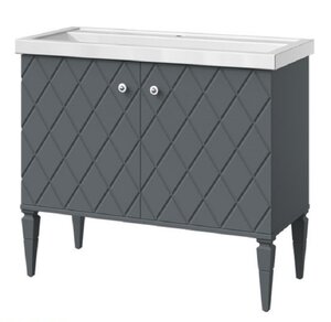 Изображение товара Тумба под раковину Caprigo Aspetto Roma 34514 100 см, цвет TP-810 графит