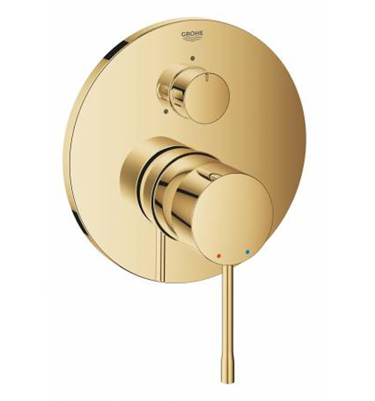 Изображение товара Смеситель для ванны и душа Grohe Essence 24092GL1 с скрытым монтажом