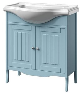 Изображение товара Тумба под раковину Caprigo Aspetto Genova 34411 80 см, цвет TP-817 антарктида