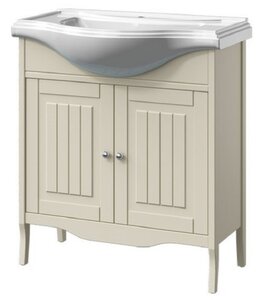 Изображение товара Тумба под раковину Caprigo Aspetto Genova 34411 80 см, цвет TP-813 оливин