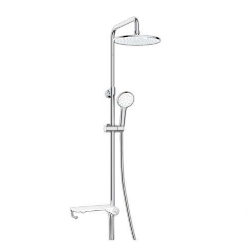 Изображение товара Душевой гарнитур Lemark LM8810C с верхним душем 25.6 см и тремя режимами струи