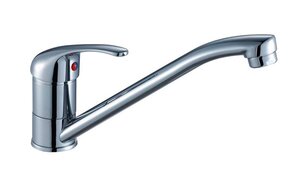 Изображение товара Смеситель для кухонной мойки Rossinka A A35-21 хром однорычажный поворотный